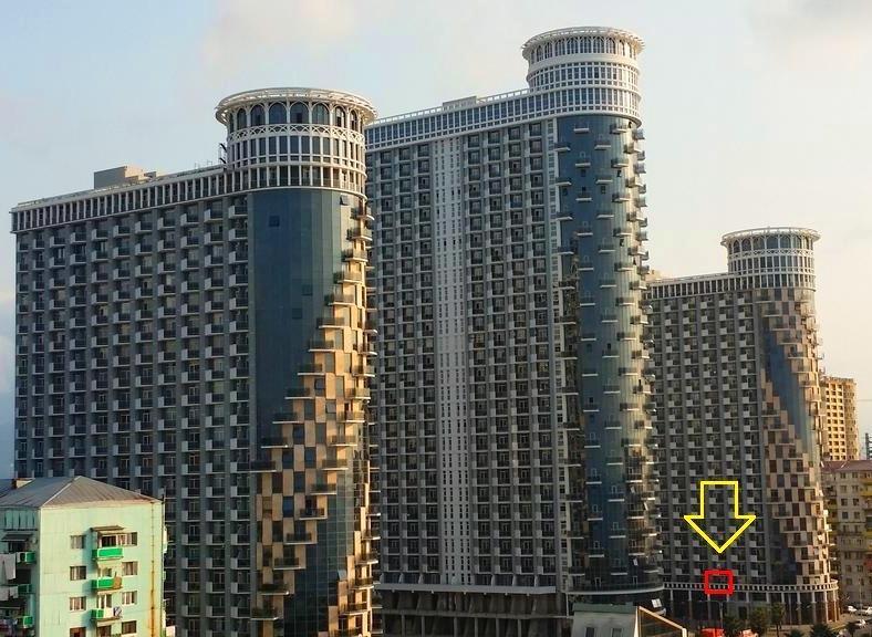 Orbi Sea Towers Block G Lägenhet Batumi Exteriör bild
